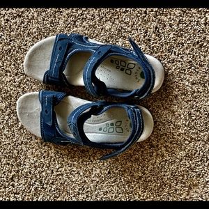 Earth Origin Welltek System Navy Blue Sandals 10M